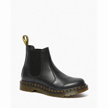 Dr Martens 2976 Wanama Kožené - Cierne Chelsea Cizmy Damske, D276SK